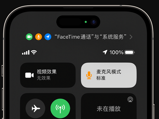 莱西苹果授权维修网点分享iPhone在通话时让你的声音更清晰 